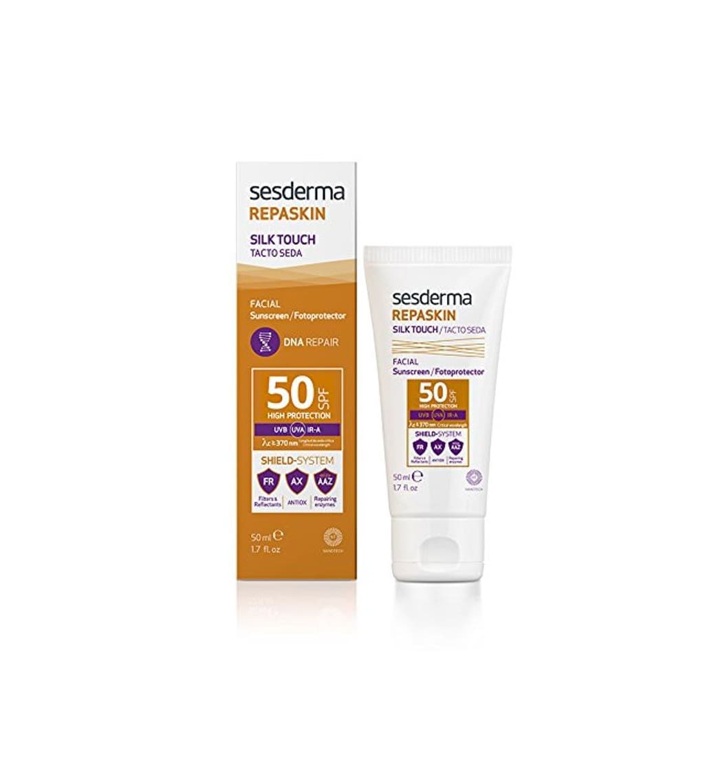 Belleza Sesderma Repaskin Protector Solar Facial SPF 50 Tacto Seda