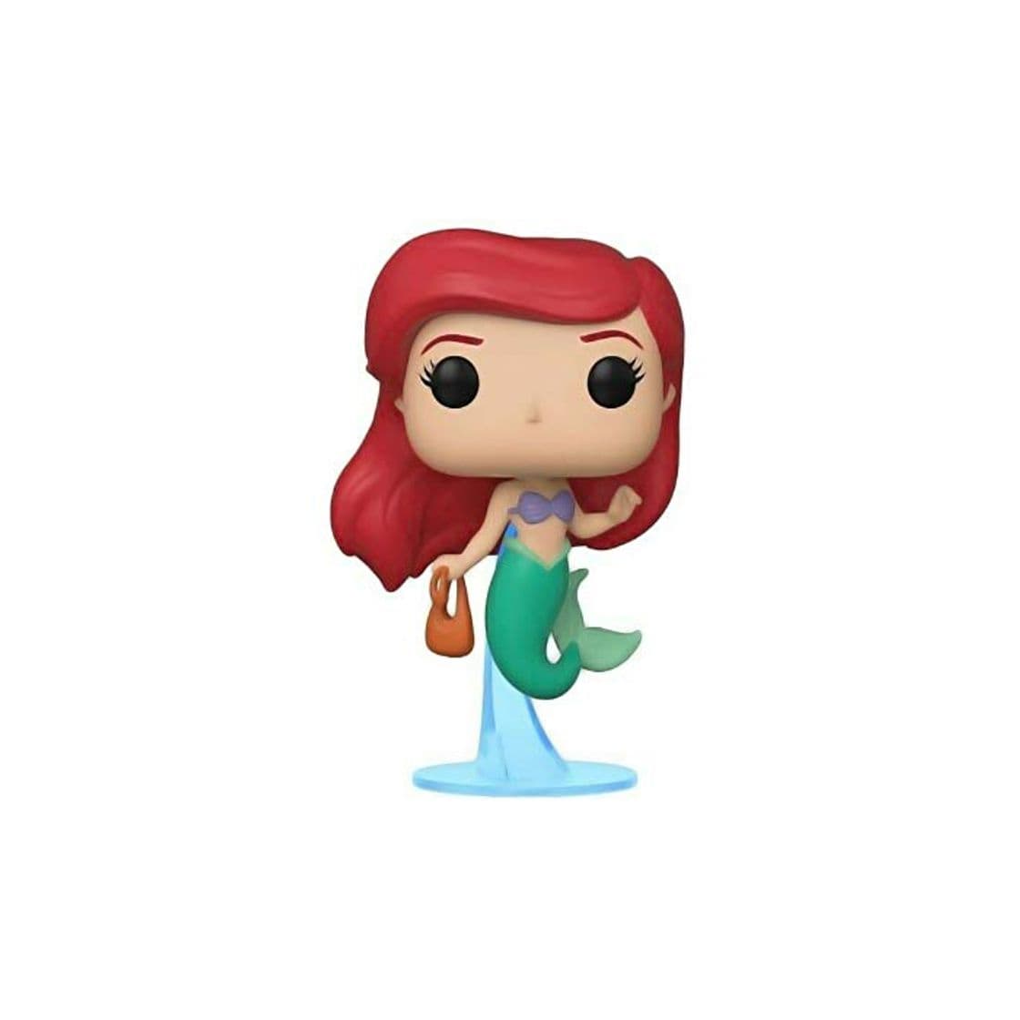 Game Funko- Pop Figura de Vinilo: Disney: Little Mermaid-Ariel w/Bag Coleccionable,