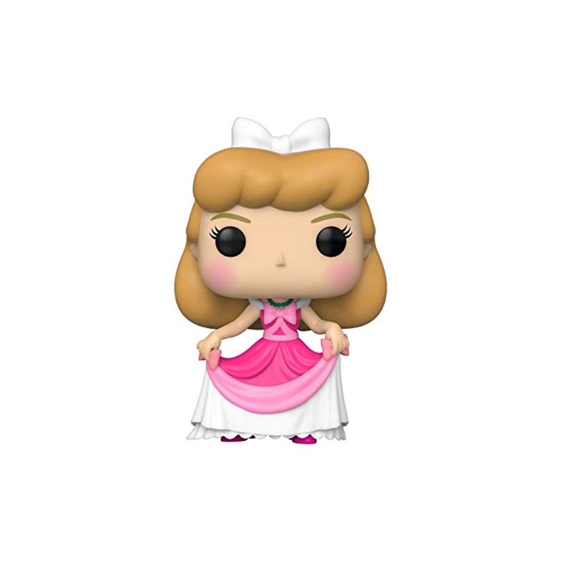 Game Funko- Pop Disney Cinderella in Pink Dress Collectible Toy, Multicolor