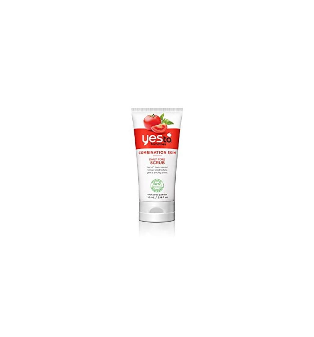 Producto Yes To Tomatoes exfoliante diario para poros