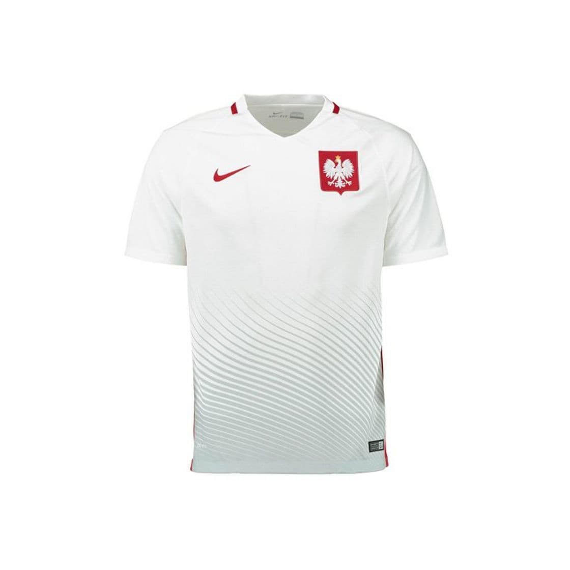 Fashion NIKE Polonia YTH Hm Supporters tee Top Manga Corta, Niños, Blanco