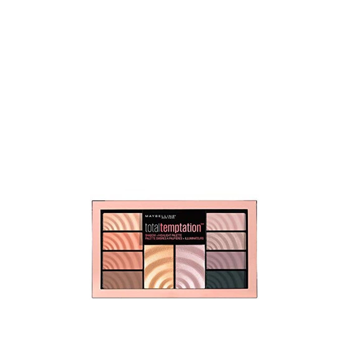 Belleza Maybelline total tentación paleta sombra de ojos