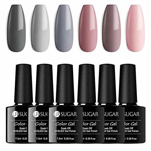 Product UR SUGAR Esmalte Semipermanente Kit Classic Gel Nail Polish Set Nudo Esmalte