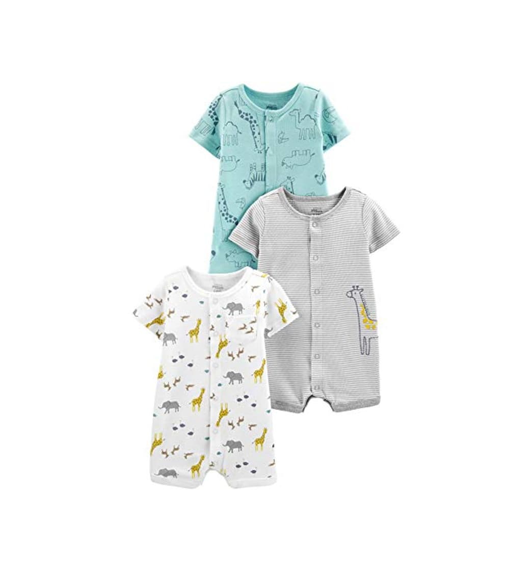 Producto Simple Joys by Carter's Pack de 3 Peleles de Ajuste Neutro. Infant-and-Toddler-Bodysuit-Footies,