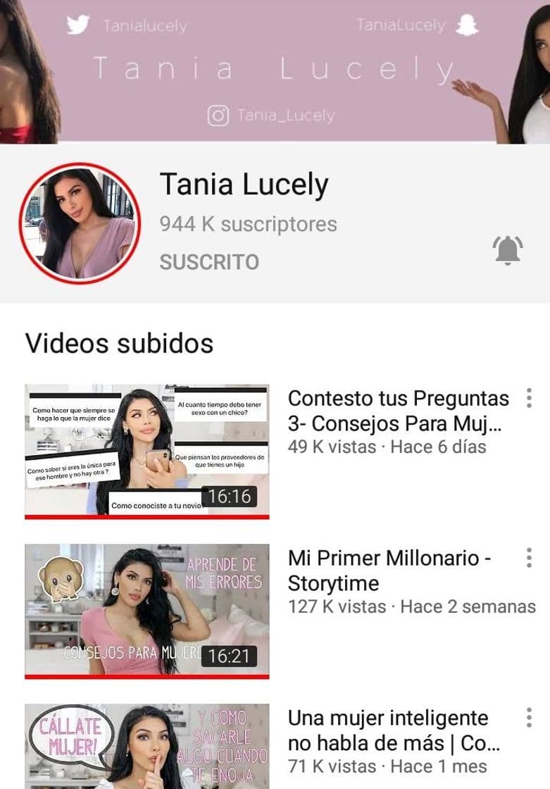 Fashion Canal de YouTube 