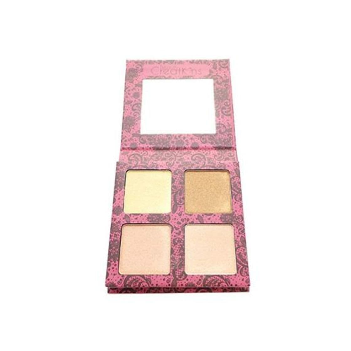 Product Belleza creaciones Glow highlight paleta 4 polvo