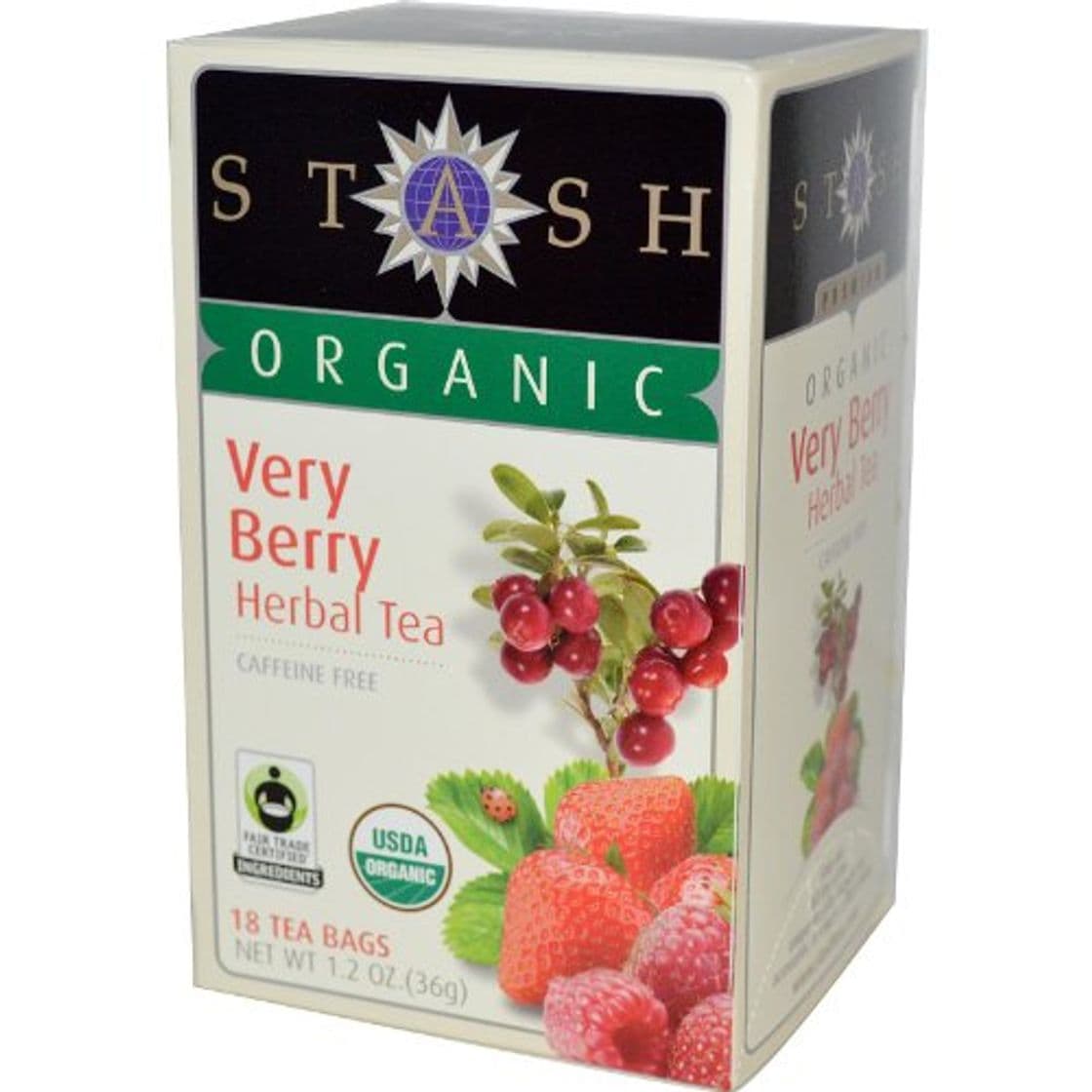 Producto Stash Organic Herbal Tea Caffeine Free Very Berry