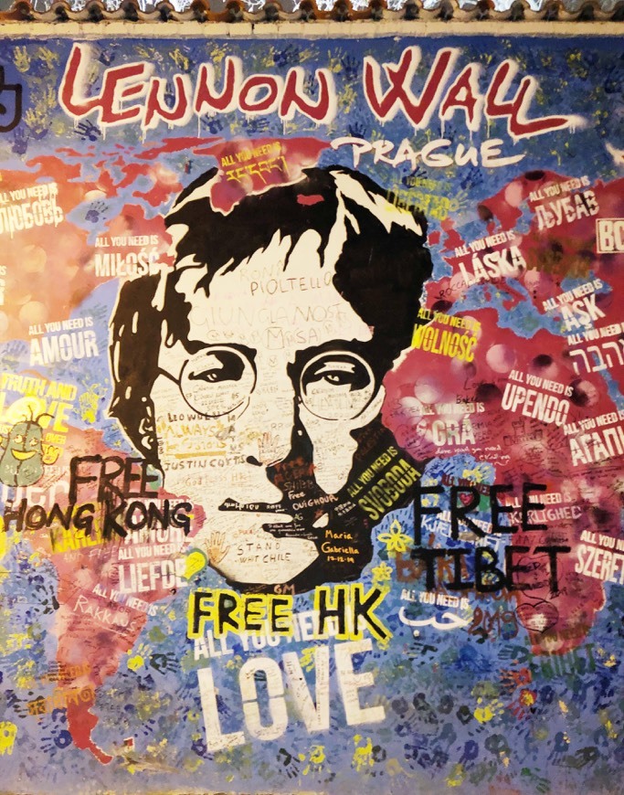 Lugar John Lennon Wall