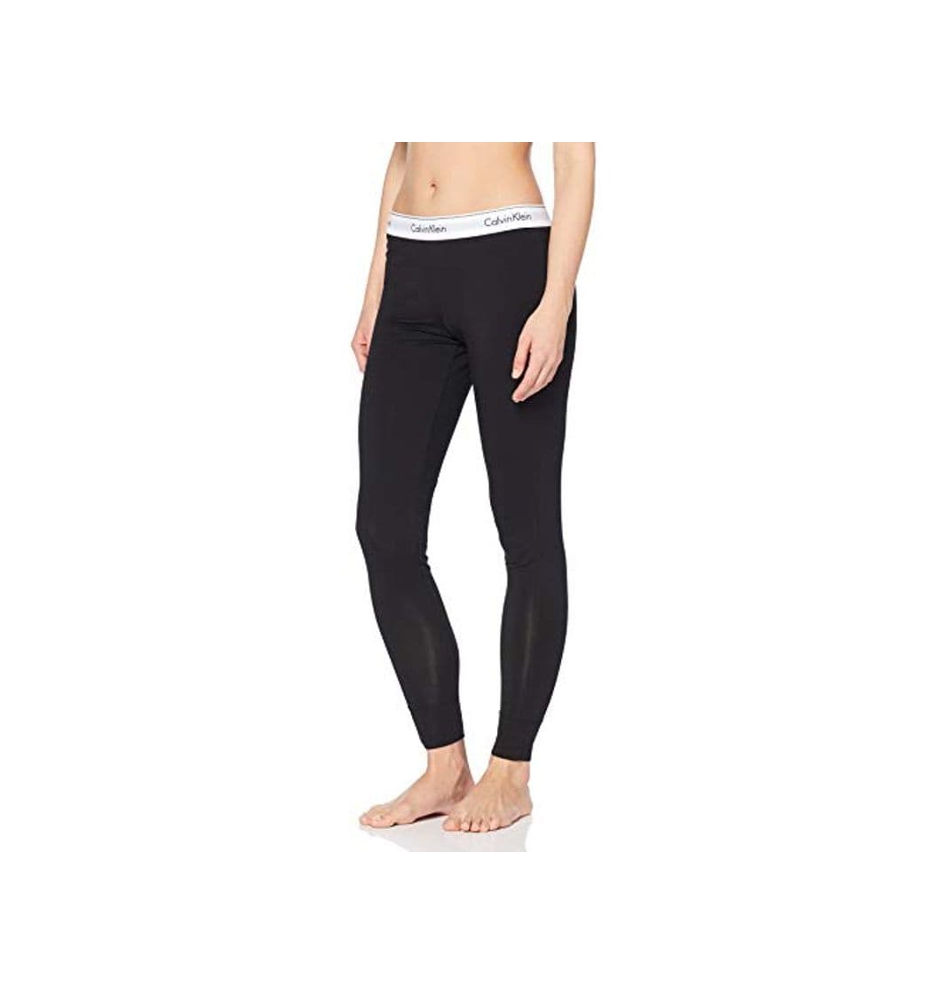 Producto Pantalón de pijama de Calvin Klein de algodón para mujeres negro