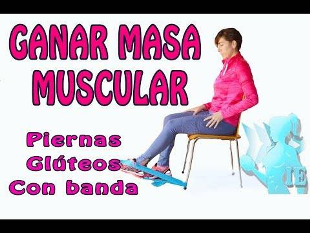 Moda Aumenta tus músculos en casa/con banda/piernas glúteos