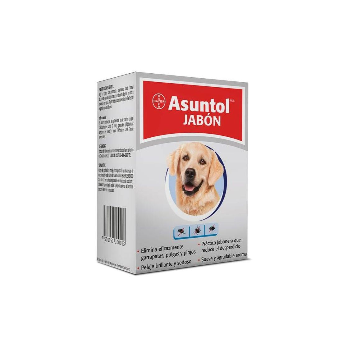 Product Jabón Antipulgas Para Perros Asuntol Bayer 100 G |