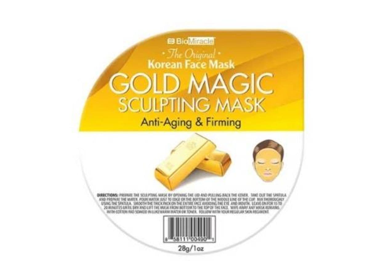 Moda Mascarilla single sculpting gold 28 g
