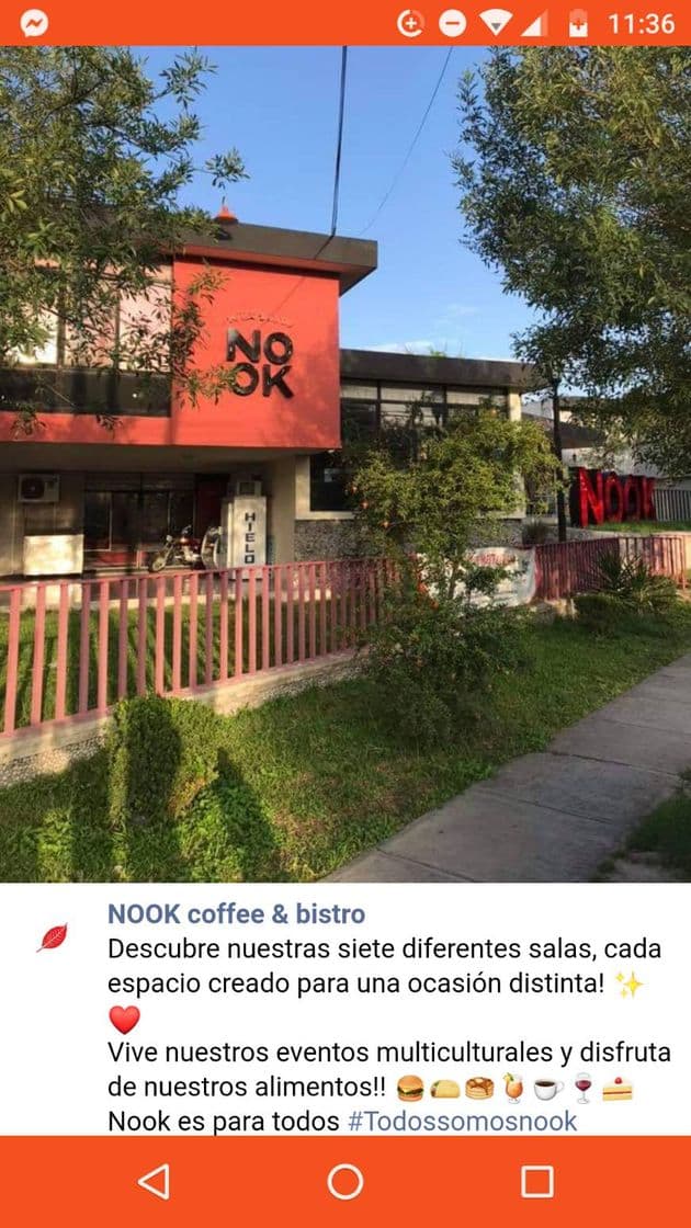 Restaurants NOOK coffee & bistro