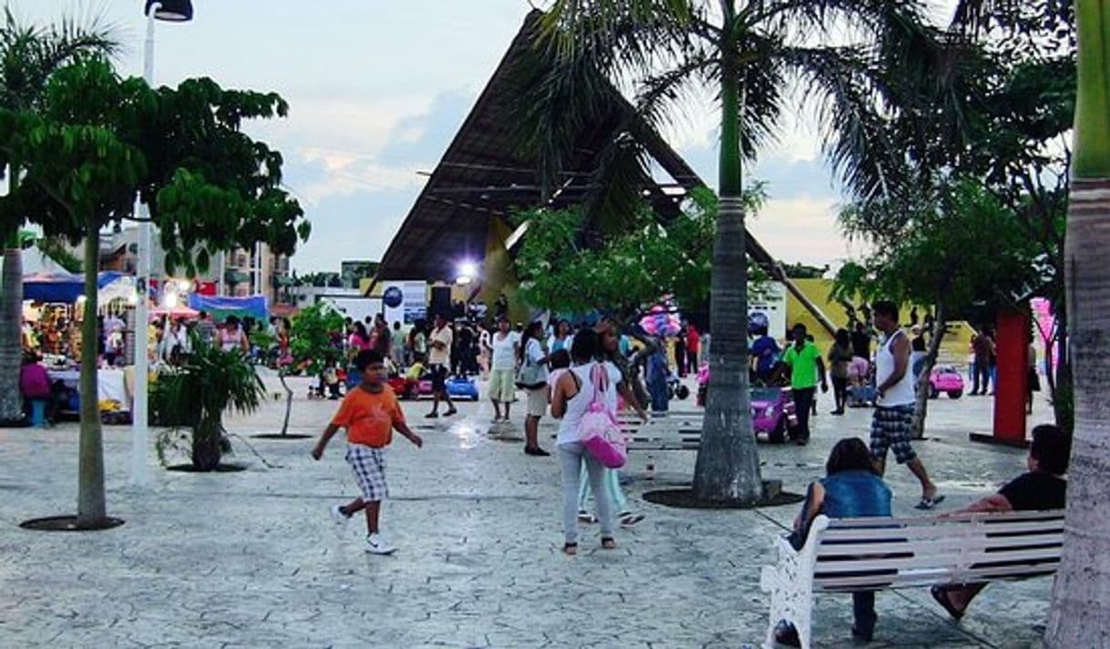 Place Parque de las Palapas, Cancún, México