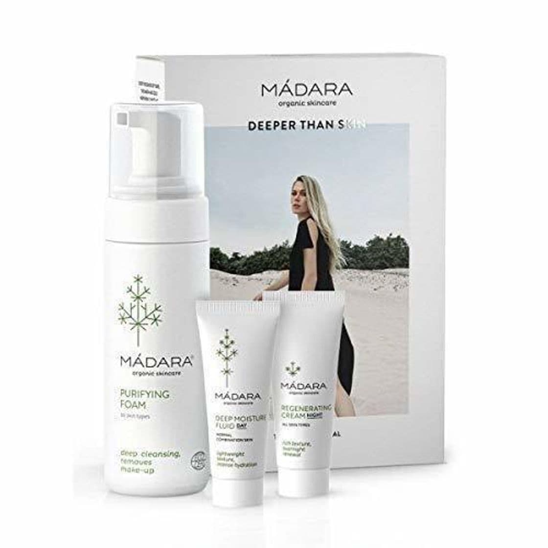 Belleza Mádara Pack Facial Edición Limitada: Espuma Limpiadora 150 Ml