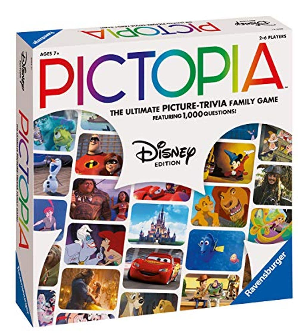 Product Ravensburger 26292 Pictopia Disney Edition-The Picture Trivia Game