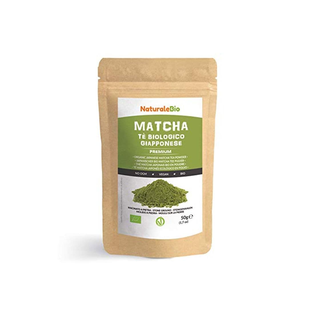 Producto Té Verde Matcha Orgánico Japonés En Polvo [ Calidad Premium ] 50g.