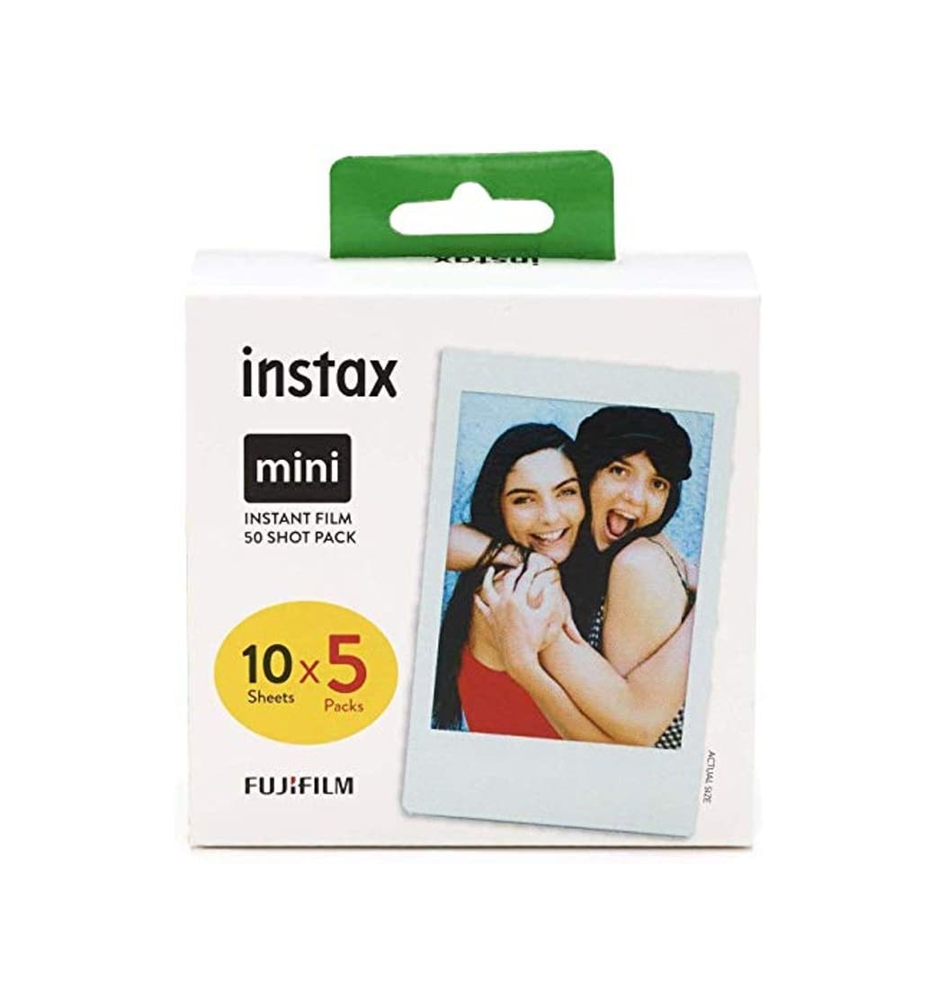 Electronic Fujifilm Instax mini película, Pack of 5 x 10 hojas