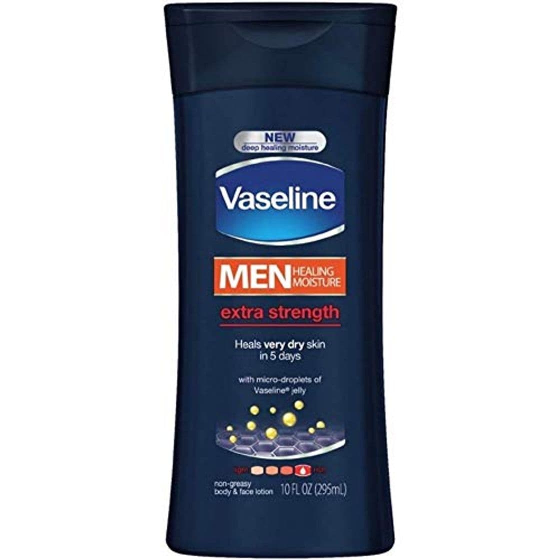 Product Vaseline Extra Strength Body and Face Lotion for Men