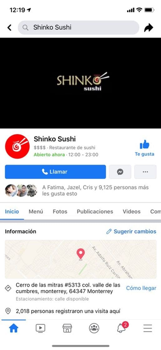 Restaurantes Shinko Sushi