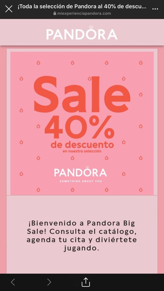 Fashion Ofertas Pandora 