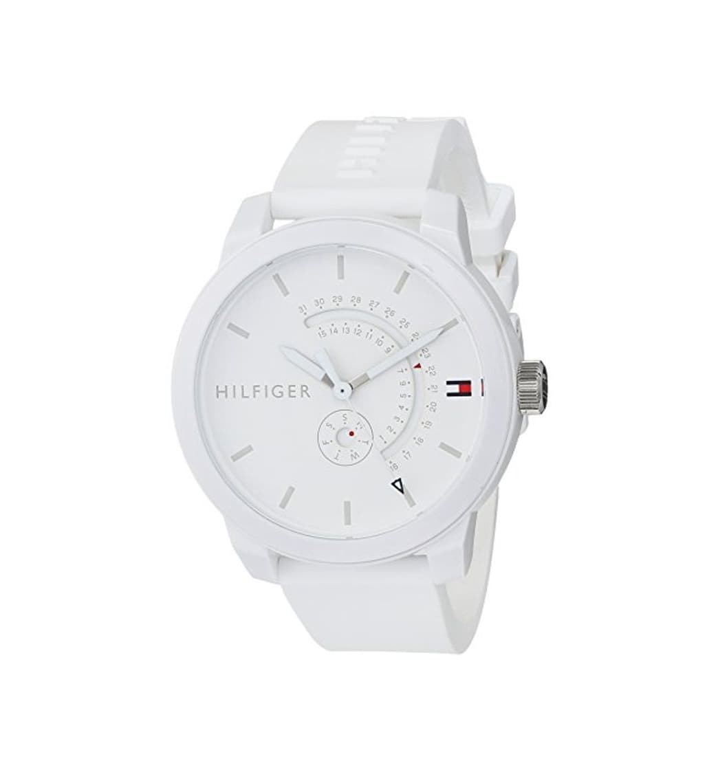 Product Tommy Hilfiger Reloj Analógico para Hombre de Cuarzo con Correa en Silicona 1791481