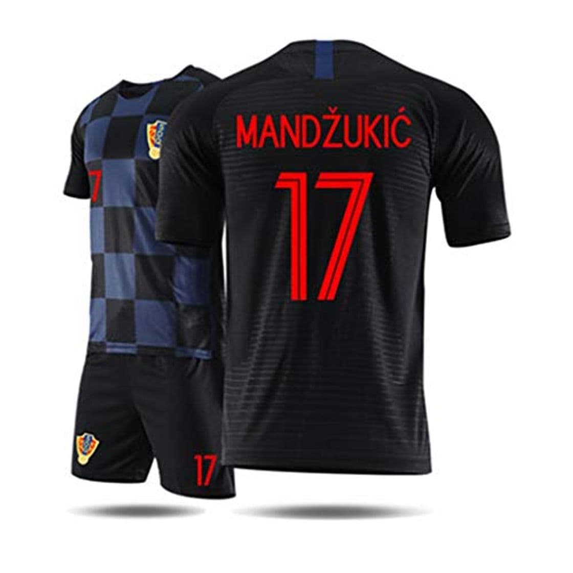 Product RENJUN Camiseta de los Hombres de Croacia Copa del Mundo Jersey Ropa