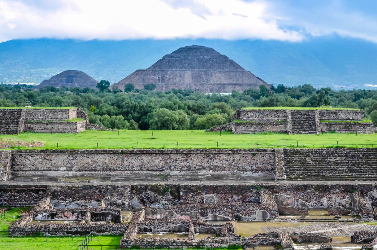 Lugar Pirámide de Teotihuacan