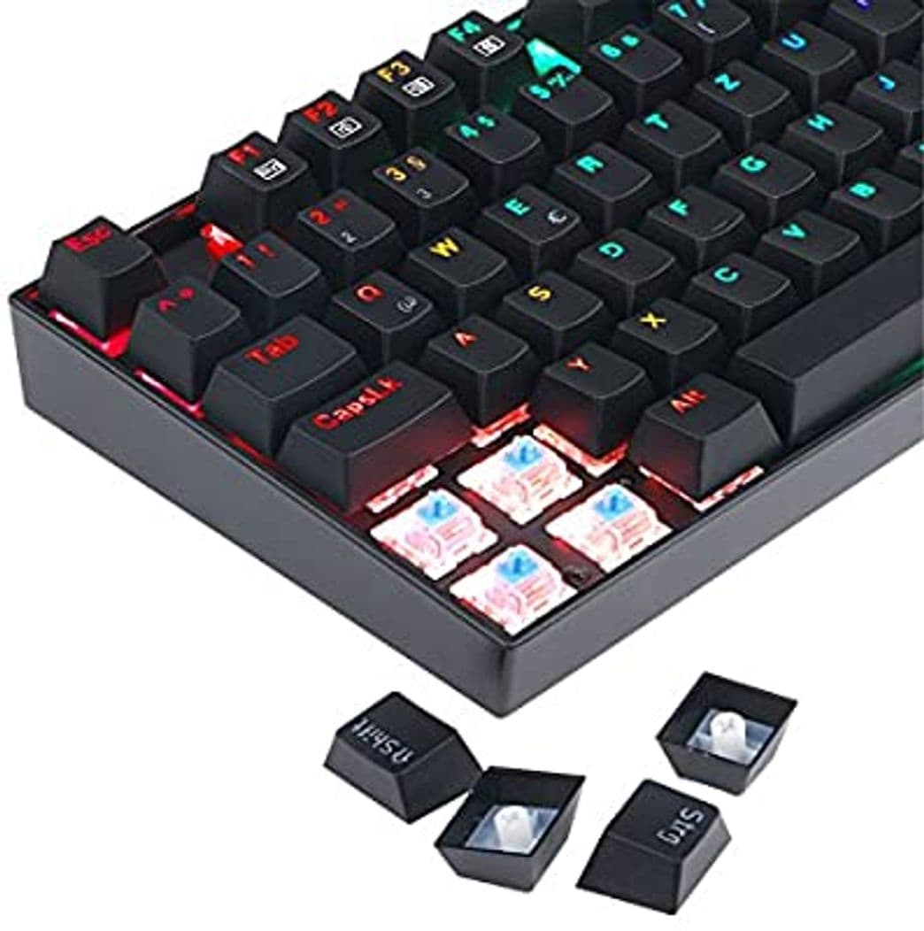 Producto Redragon K551-RGB-UK Vara Teclado Mecánico RGB Teclado de Juego Retroiluminado 104 Teclado