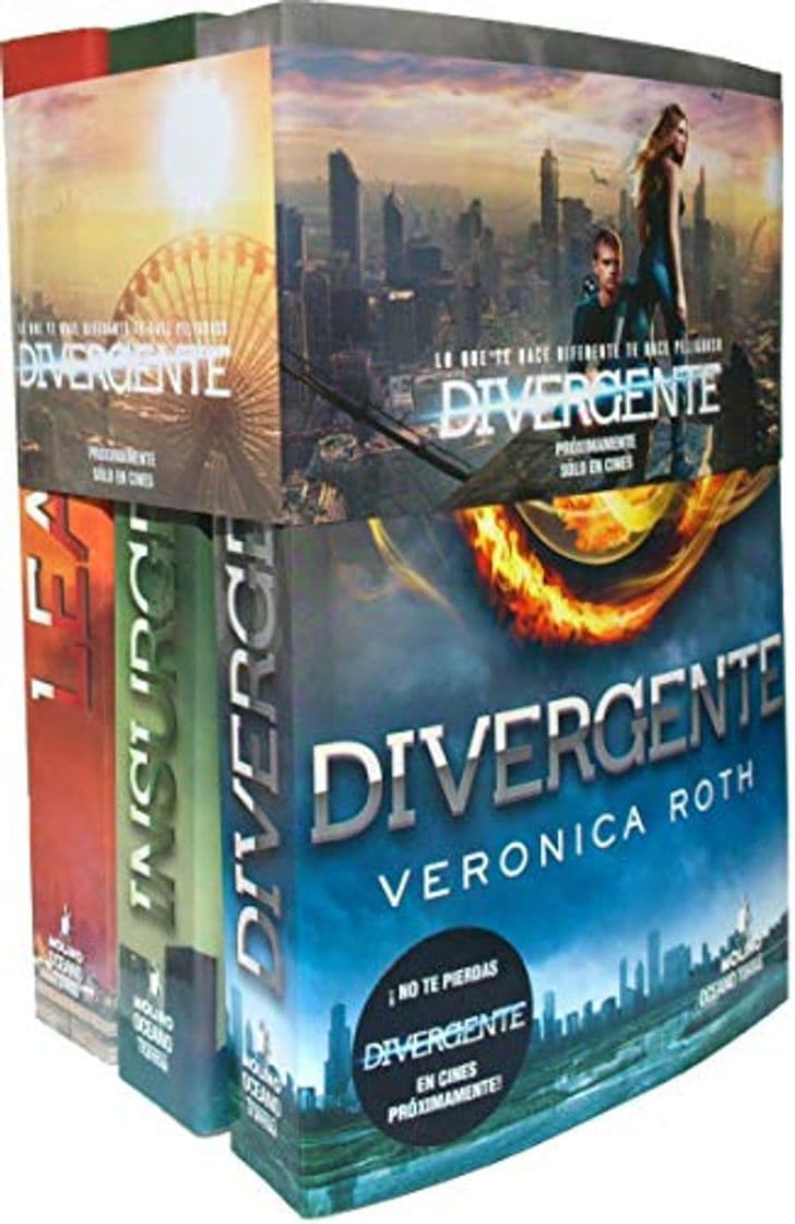 Libro Pack trilogia Divergente (Divergente / Insurgente / Leal