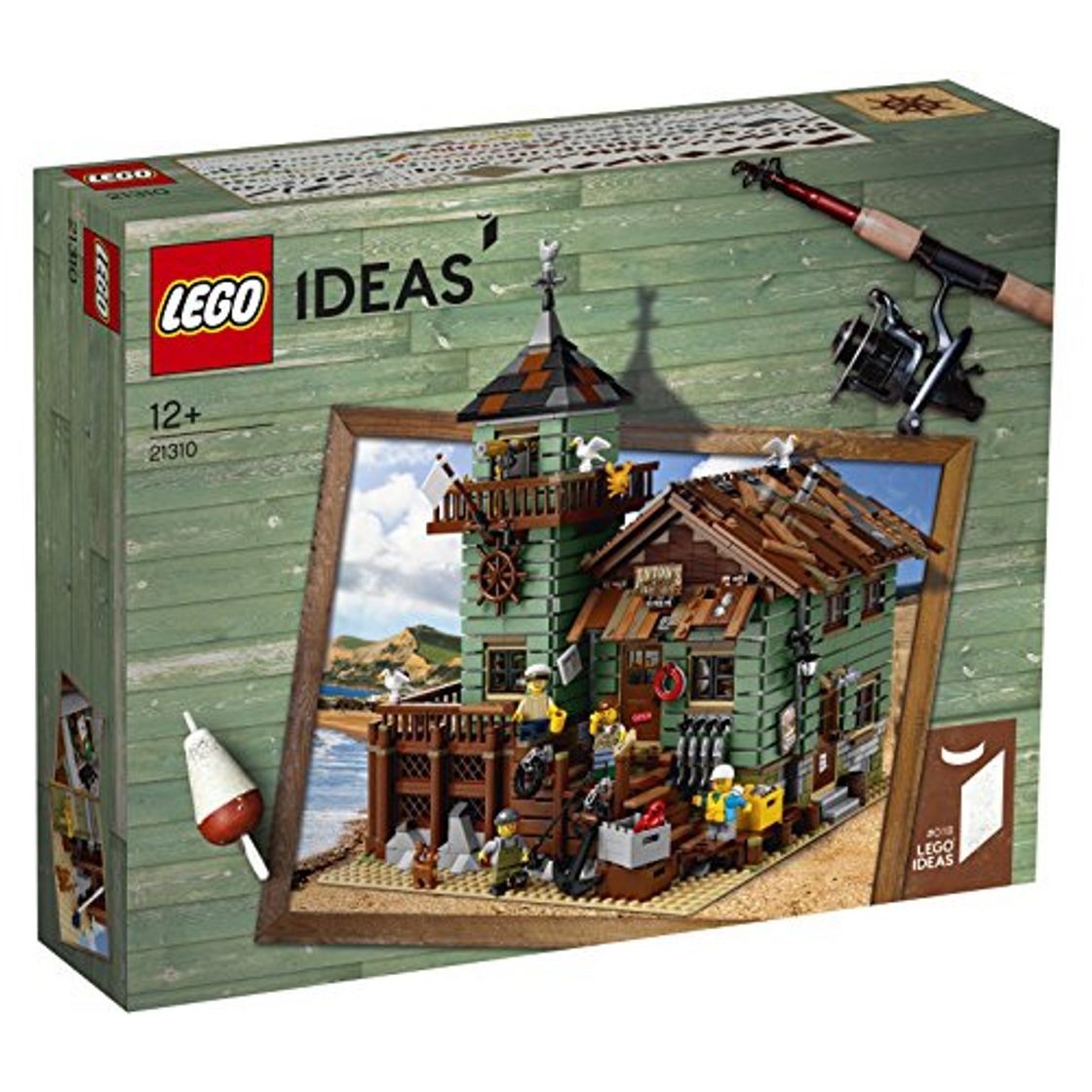 Producto LEGO Ideas- Antigua Tienda de Pesca Set de construcción de Edificio pesquero