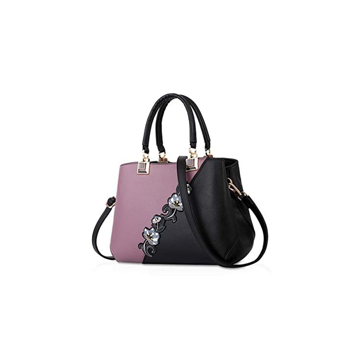 Producto NICOLE & DORIS Bolsos de Mujer Bolsos de Moda Bolso Estampado de Flores Bolsos de Mano Bolsos de Hombro Noir