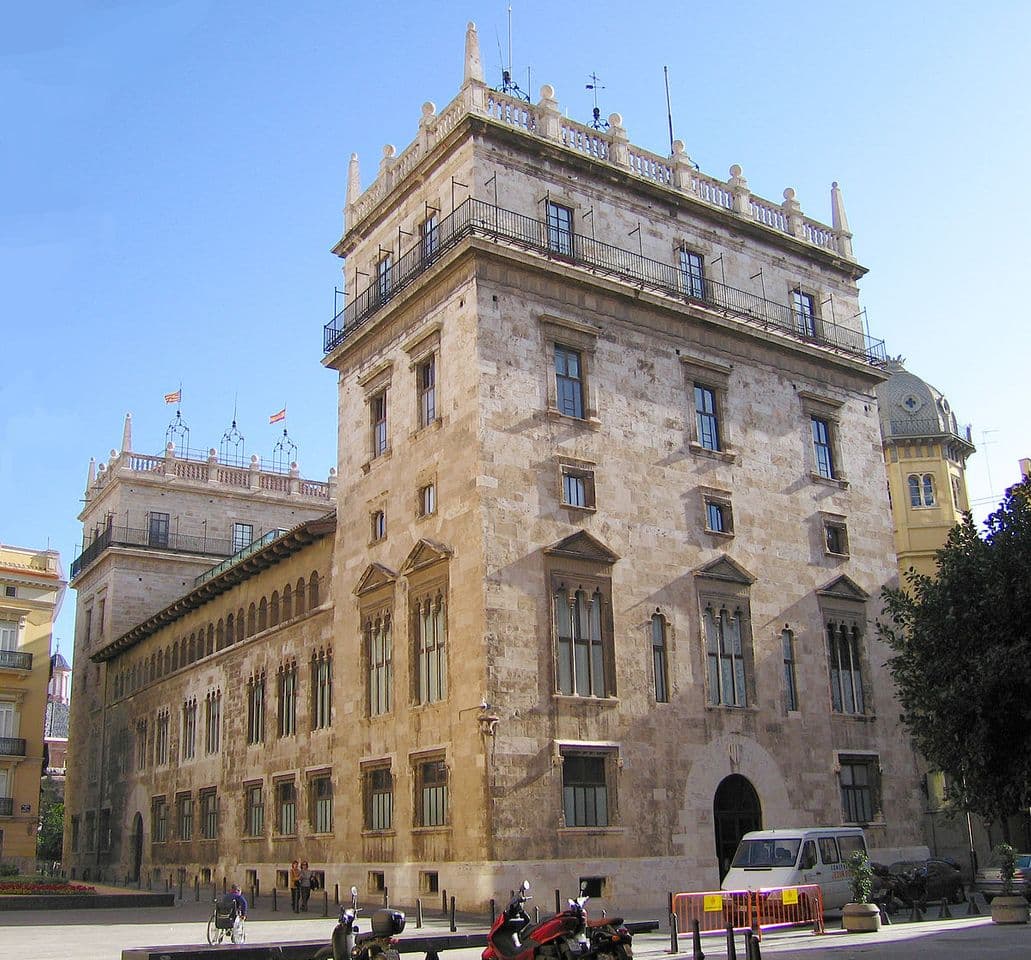 Lugar Palacio de la Generalitat Valenciana