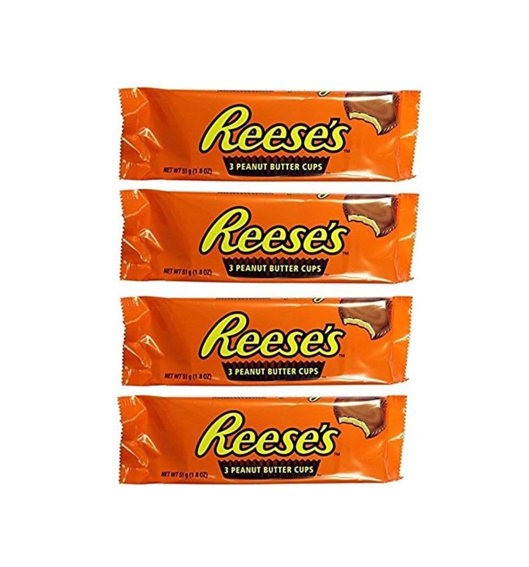 Product (4x51g) Hershey's Reese's 3 peanut butter cup al La mantequilla de maní