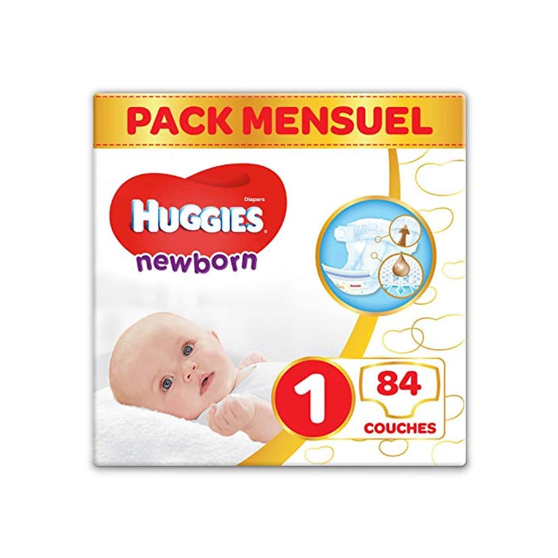 Product Huggies Newborn Pañales Recién Nacido Talla 1