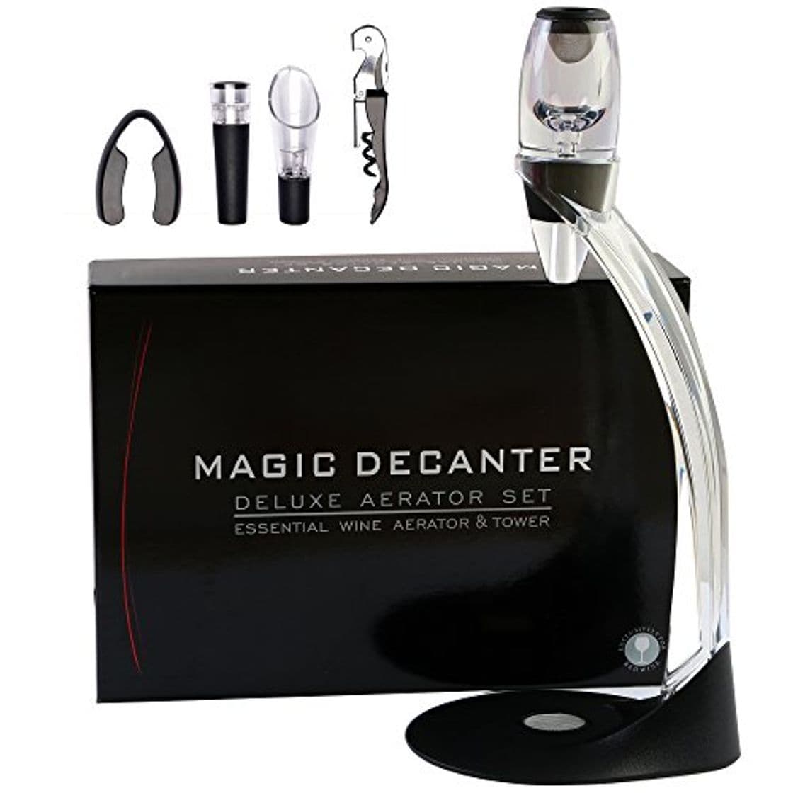 Product Aireador de vino Decantador de vino - ASOG Magic Decanter Jarra de