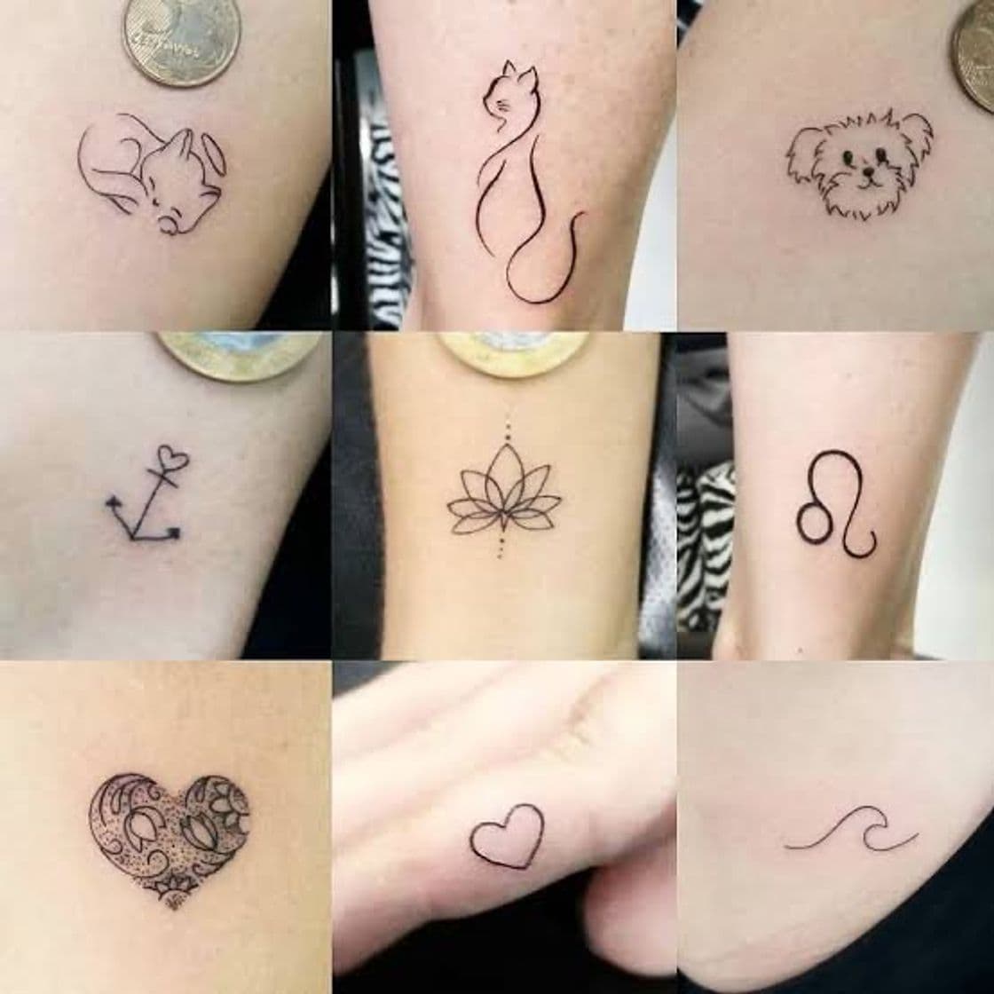 Fashion Tatuajes pequeños y bonitos