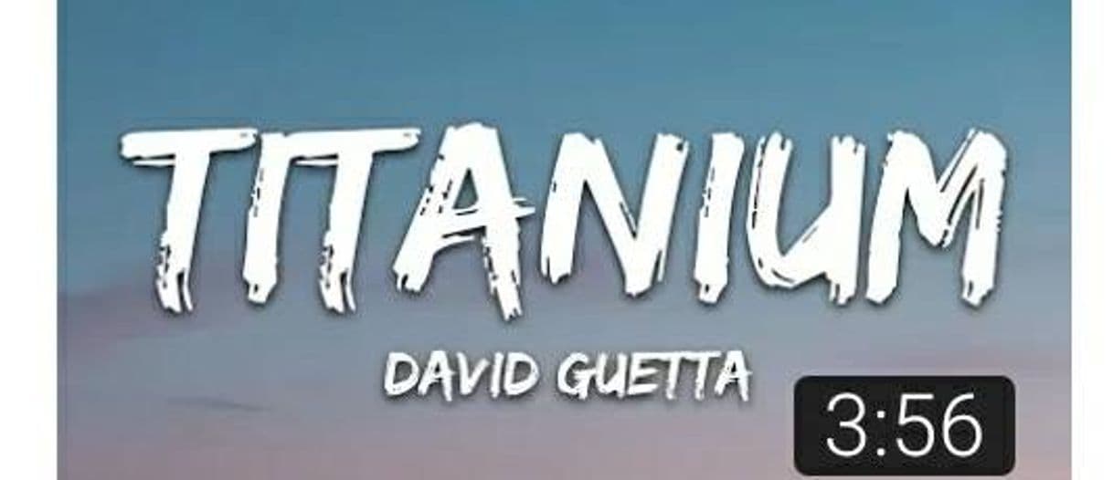 Fashion David Guetta - Titanium (Lyrics) ft. Sia - YouTube