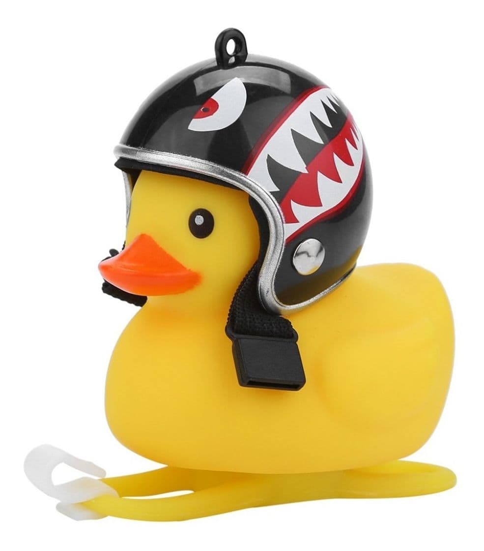 Fashion Patito de hule con casco