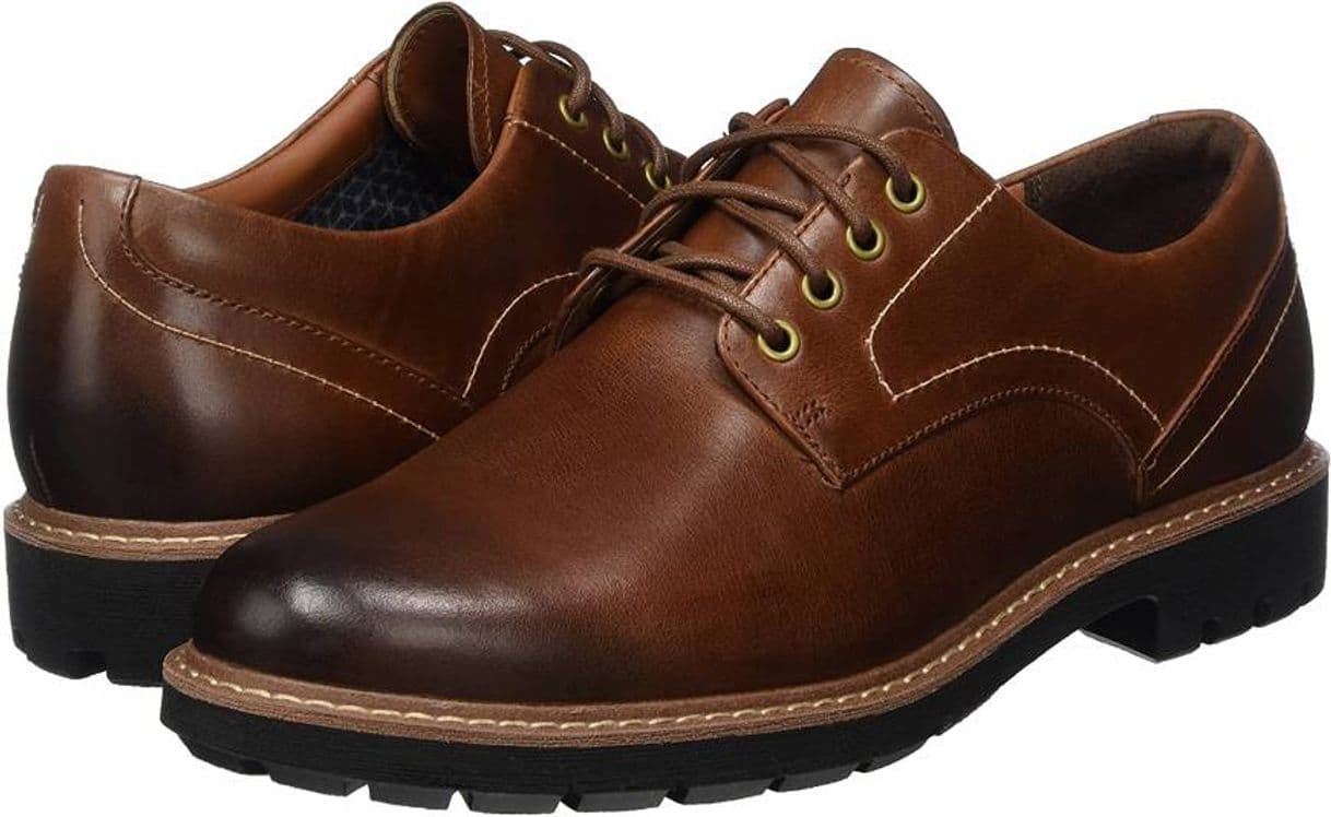 Fashion Clarks Batcombe Hall Derby - Zapatos de Cordones  para Hombre, Marrón