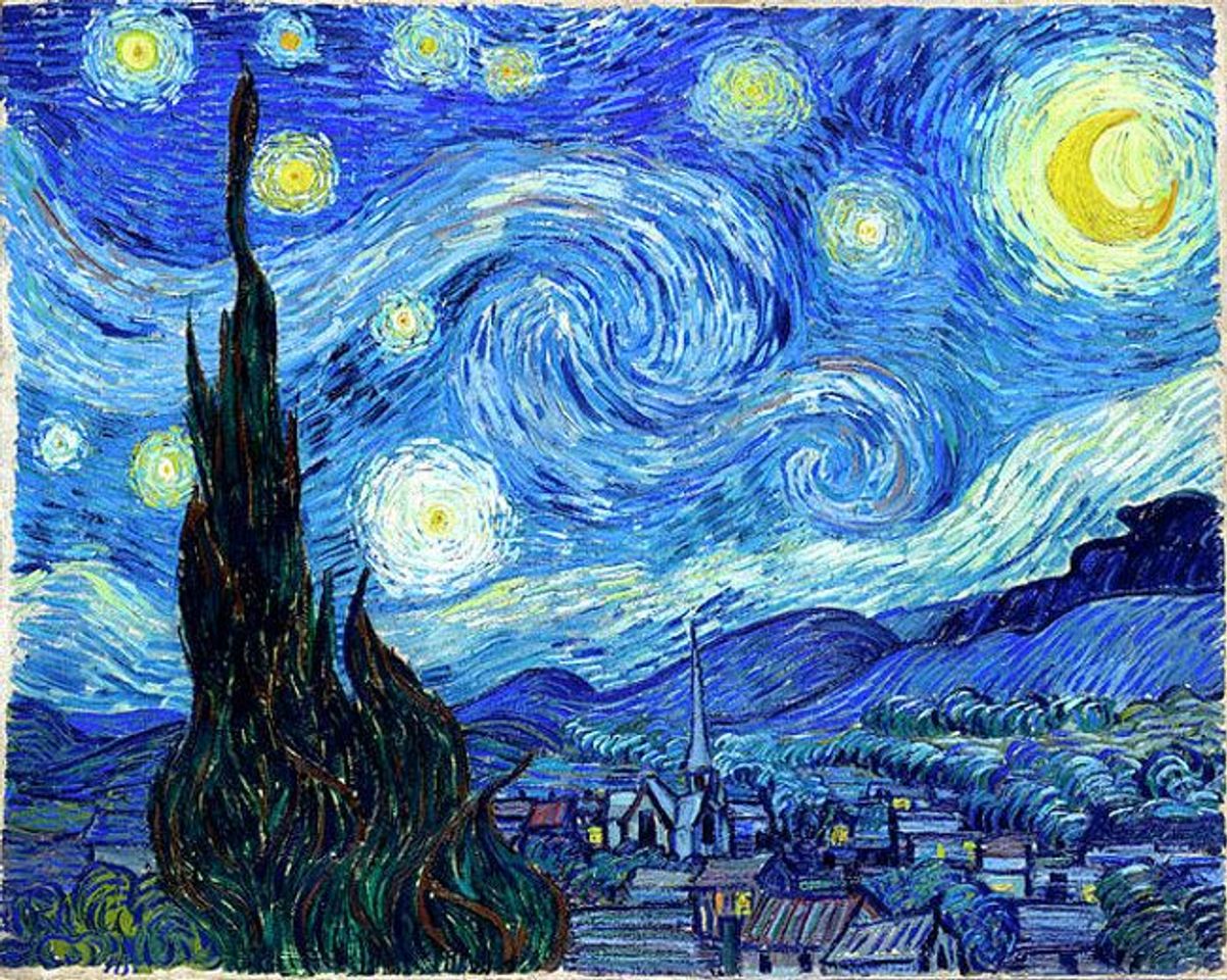 Moda La noche estrellada. Vincent Van Gogh