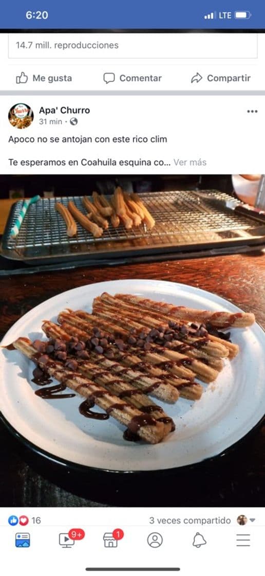 Restaurants Apa Churro