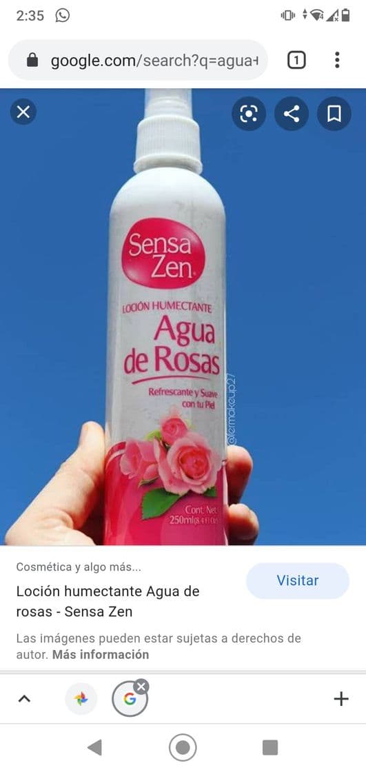 Fashion AGUA DE ROSAS 