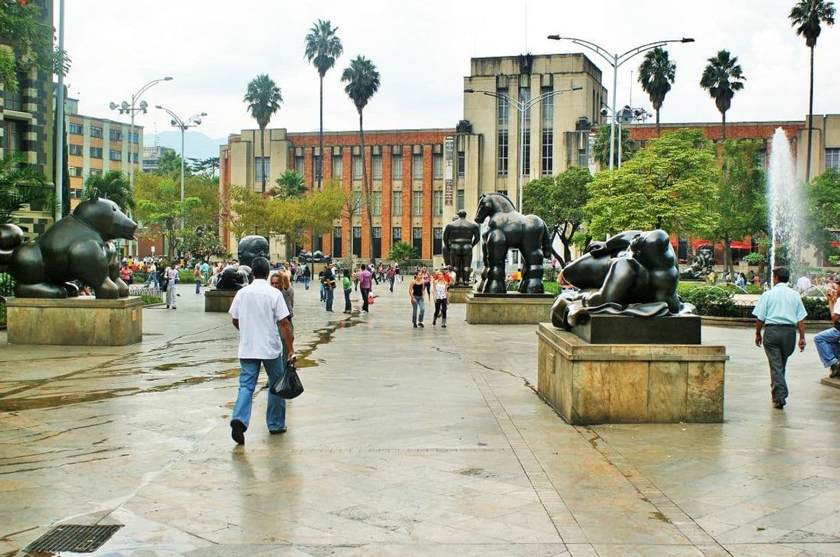 Lugar Plaza Botero