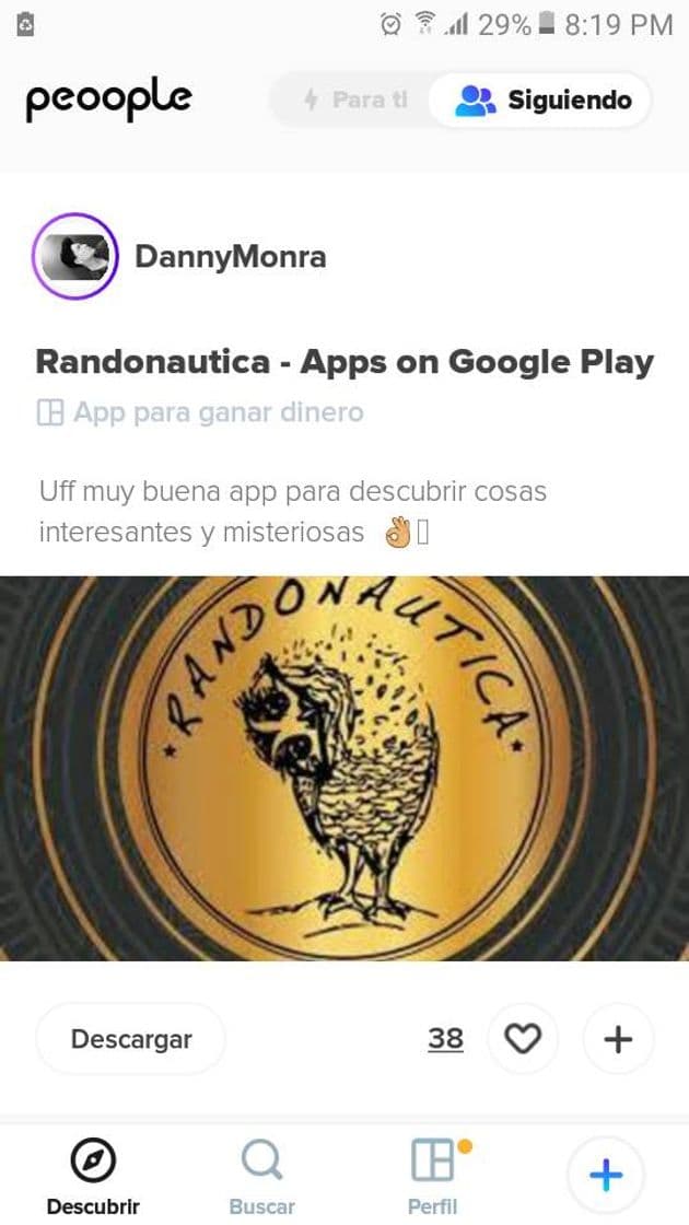 App Randonautica