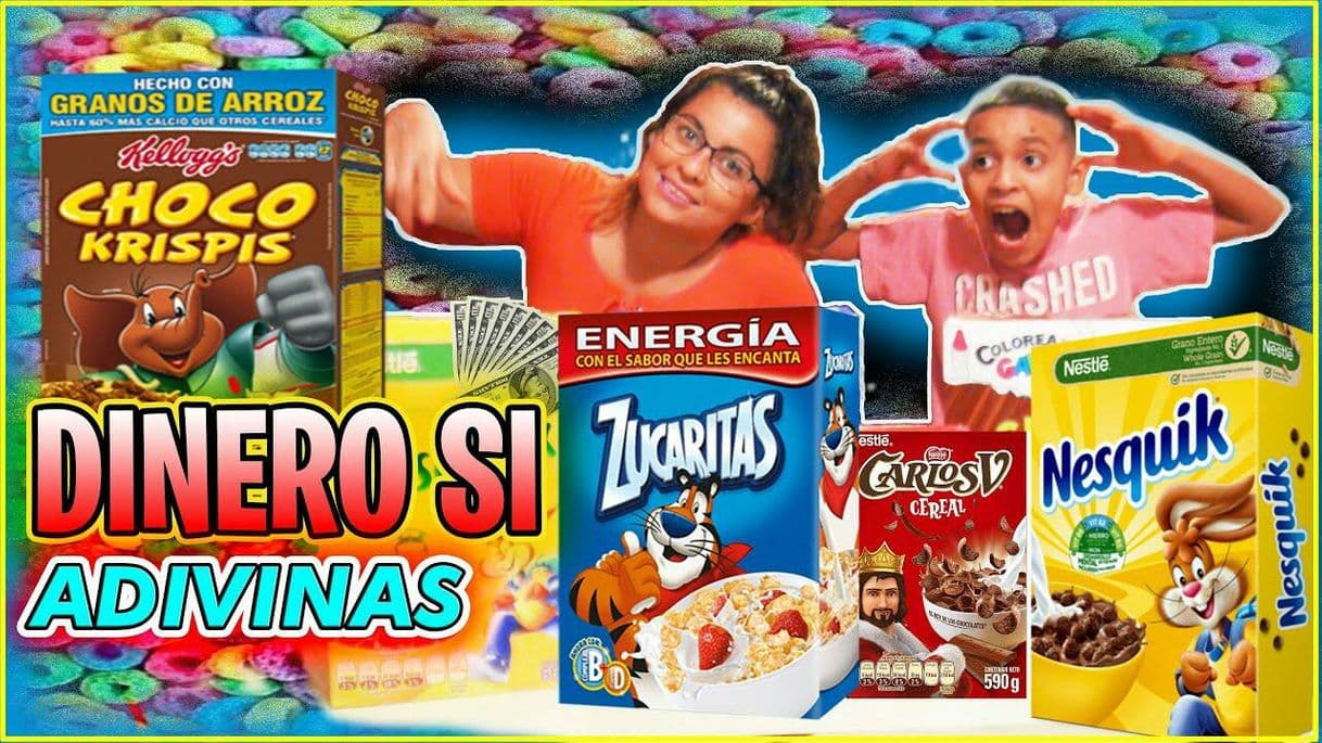 Moda Gana dinero adivinando el cereal.