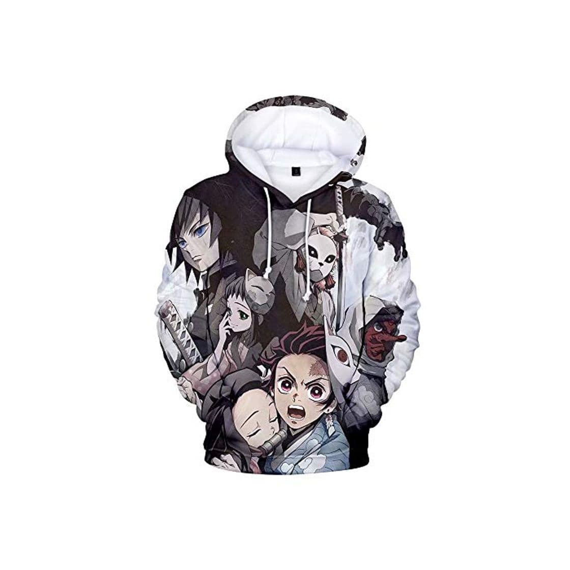 Fashion Demon Slayer Kimetsu No Yaiba Sudaderas con Estampado 3D Sudaderas Anime Theme Street Trendy Hip Hop Moda Casual Unisex Streetwear Hoodies