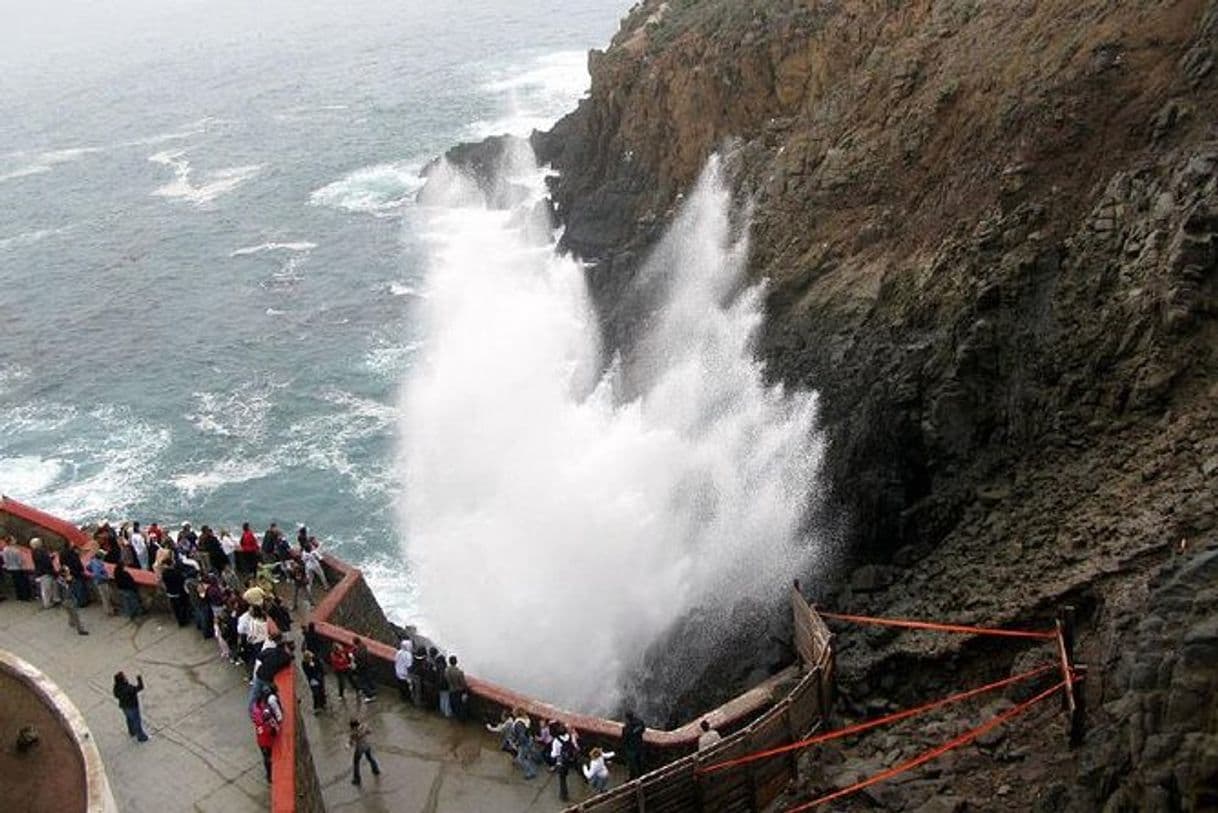 Lugar La Bufadora Ensenada BC Mexico