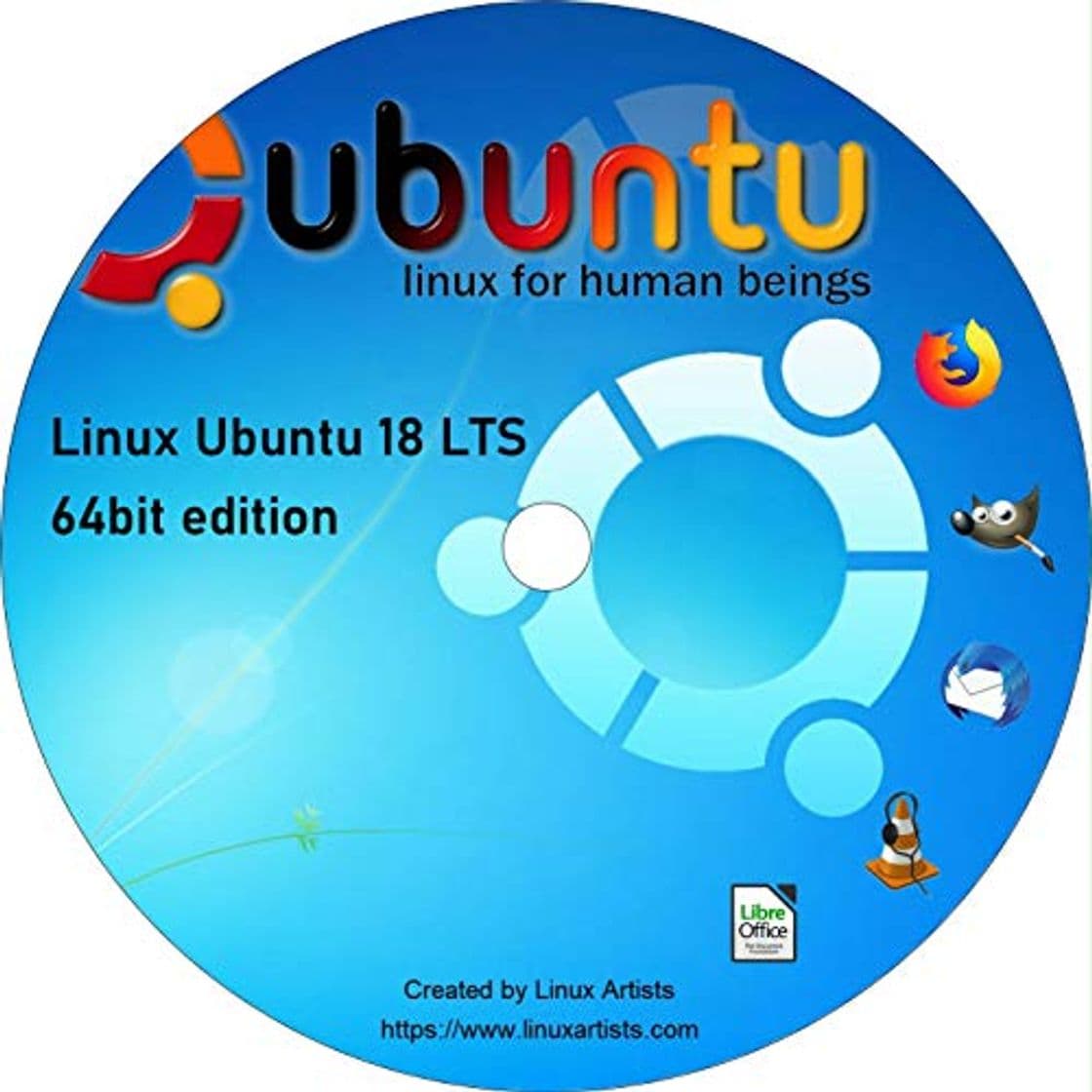 Producto Ubuntu Linux 18 DVD Última Versión 2020