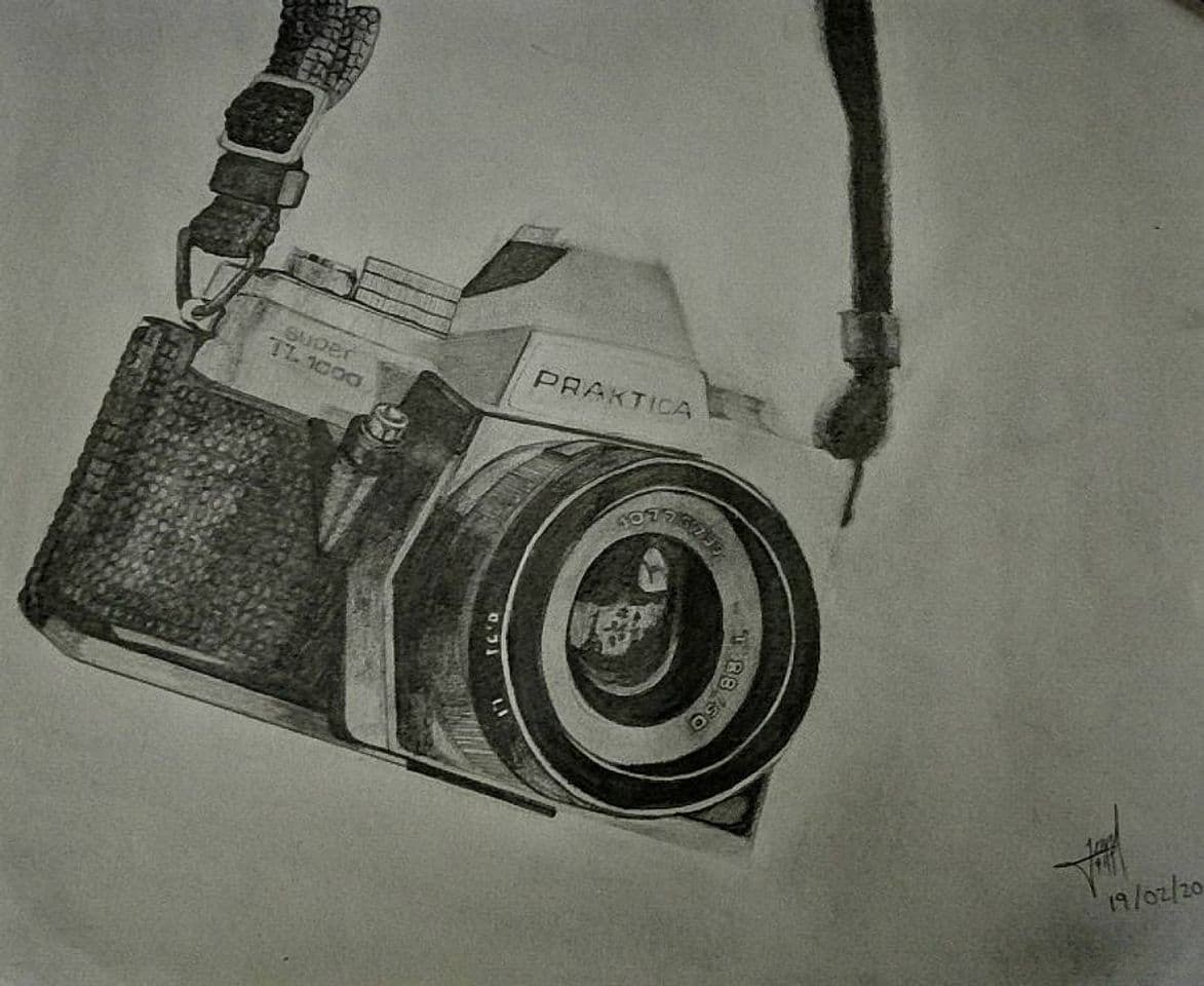 Fashion Camara dibujo